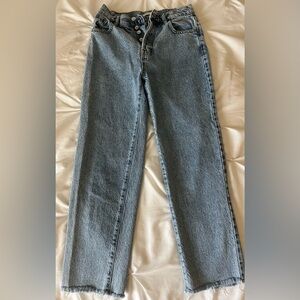 PACSUN HIGH RISE STRAIGHT LEG JEANS